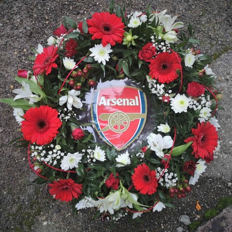 Funeral wreath Arsenal
