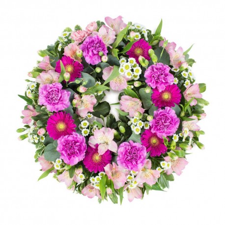 Wreath in Pink